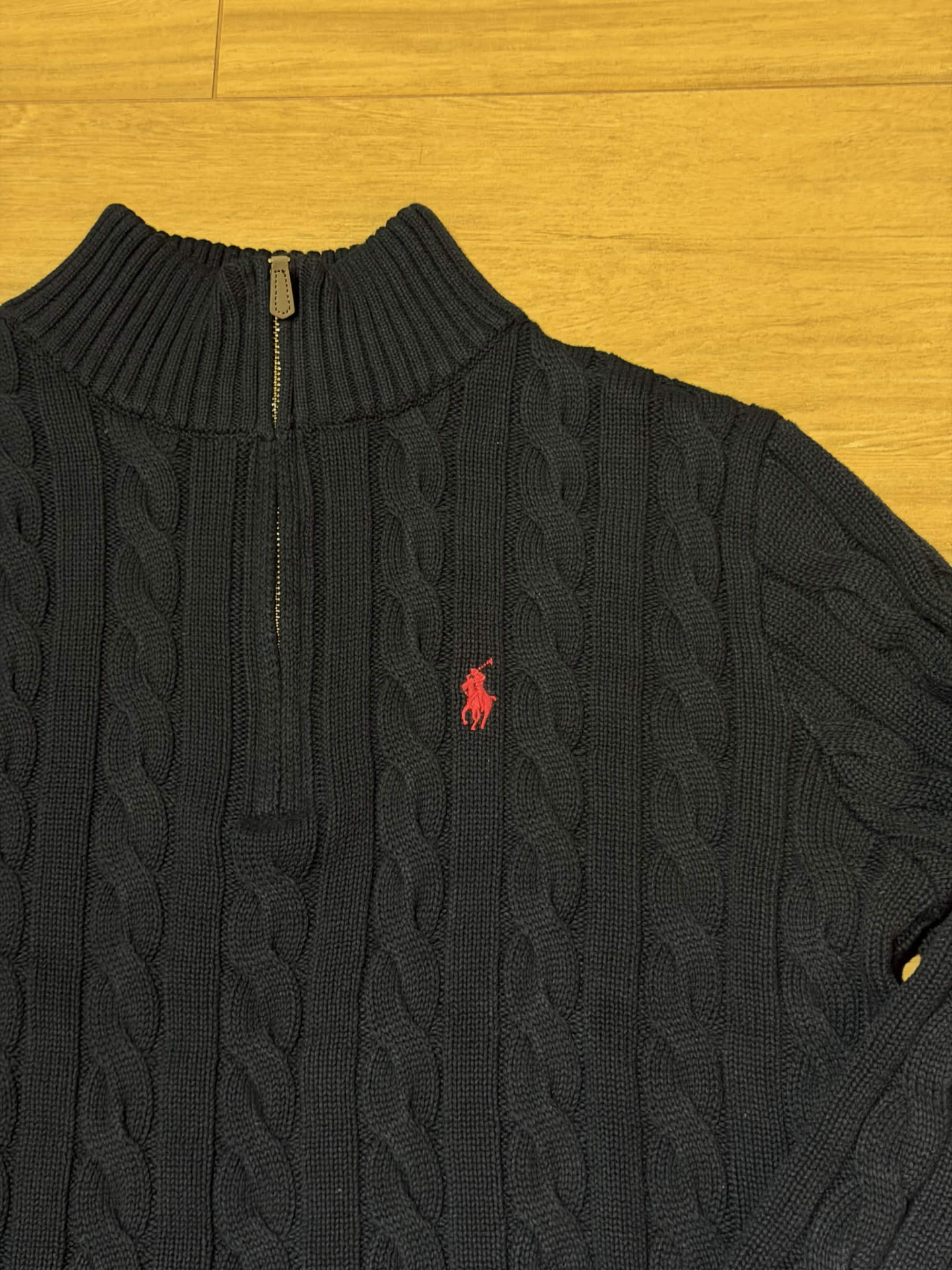 Quarter Zip Tricô